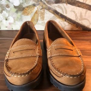 Bass suede leather loafers. Size 7.5